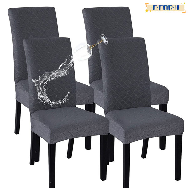 Rebrilliant Box Cushion Dining Chair Slipcover Wayfair